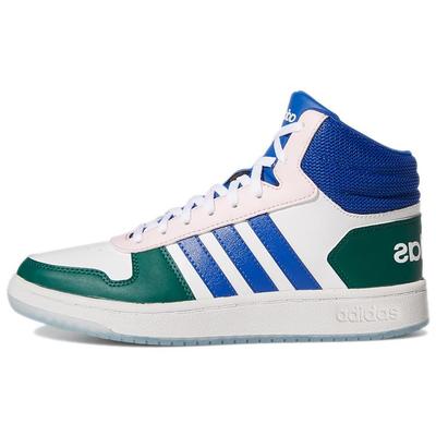 Neo Mid Splicing Stoßdämpfung Rutschfest Abriebfest Retro Basketballschuhe Damen Sneaker Weiß Blau Grün GY5900