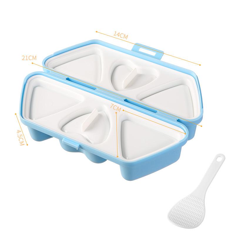 6 in 1 Onigiri Mold Triangle Sushi Mold Bento Box Sushi Making Kit Sushi mold Sushi Press Maker Rice Ball Mold Cooking Tools