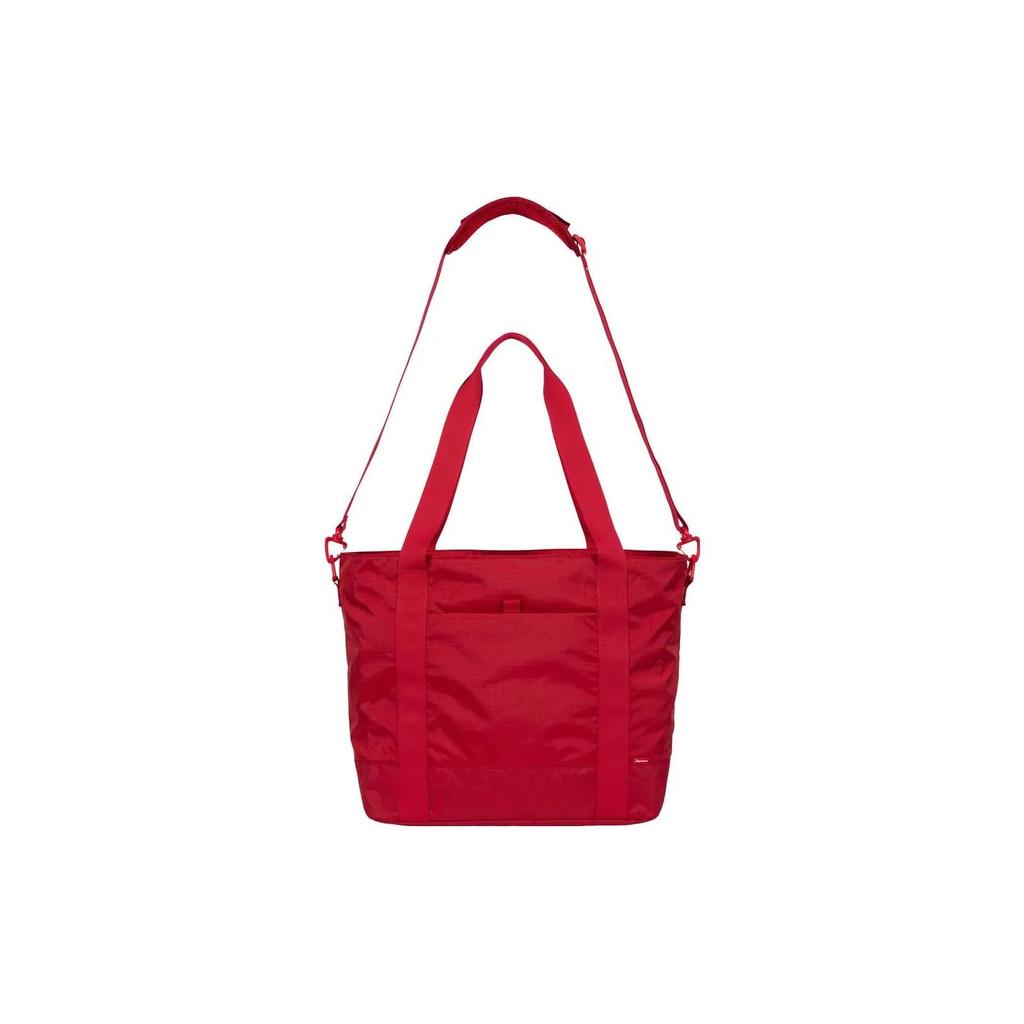 Supreme Waterproof Nylon Tote Bag , Shopping Bag , Shoulder Bag , Crossbody Bag , Handbag Regular Unisex Red (Unisex) Shoulder Bags