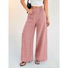 BITCED Women's Fashion Casual Solid Color Print Pants & Capris