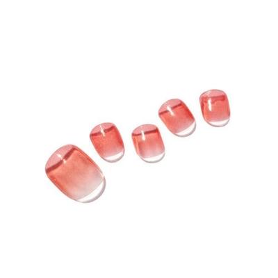 Nudie Peach Gel Pedi