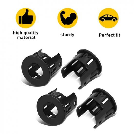 For 14-2018 Ram 1500 Frontrear Outer Bumper Parking Assist Sensor Bezels Eoa