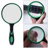 1Pcs 50/65/75/90/100mm 10X Magnifying Glass Portable Eye Loupe Handheld Magnifier  For Reading Book