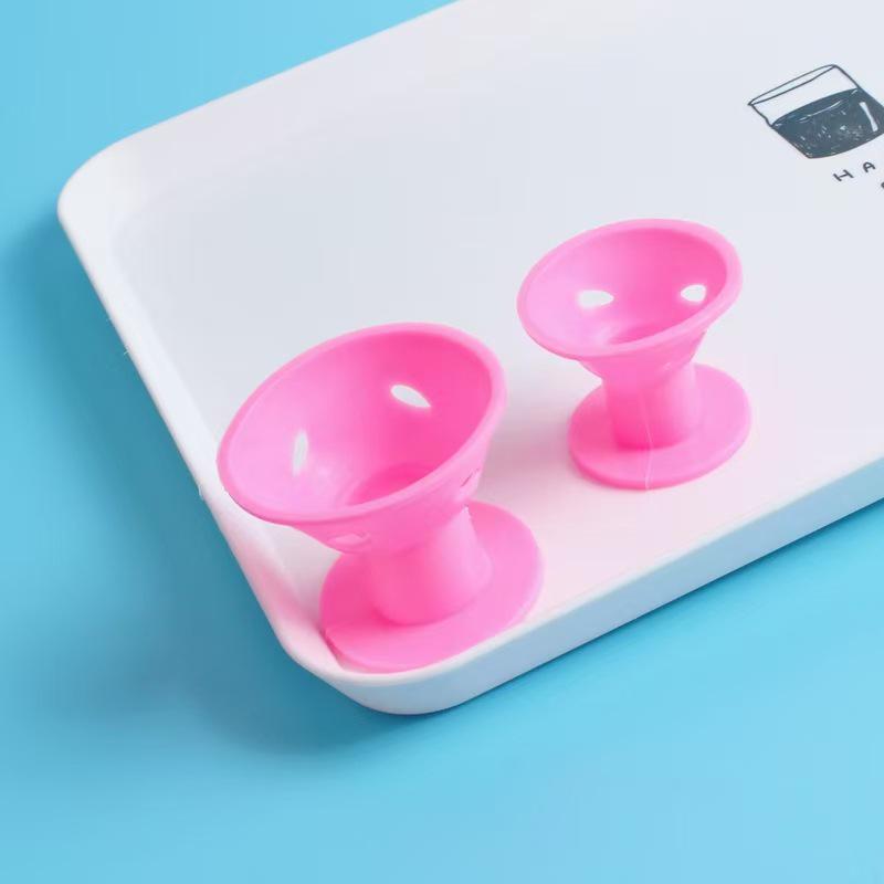 Silicone Lazy Bell Mushroom Hair Rollers - No Damage Sleep Curlers