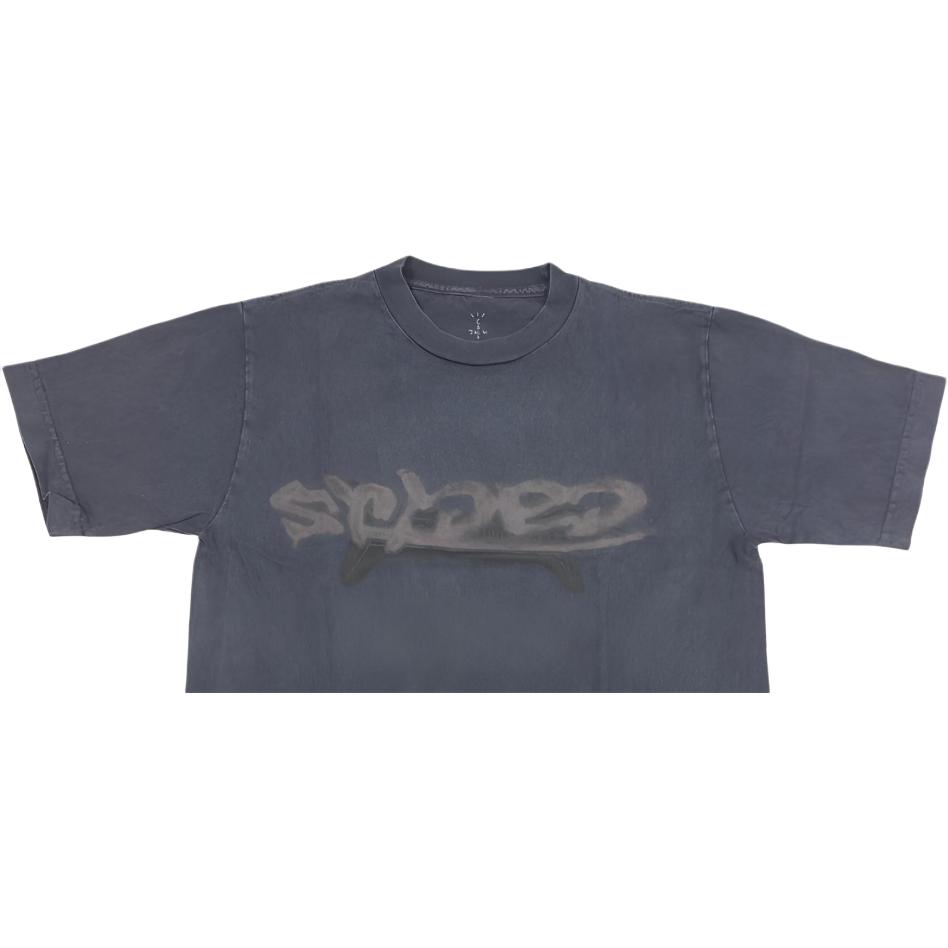 Travis Scott T-Shirts Men's Gray Crew Neck Moderate Other FBCJ-MJ01