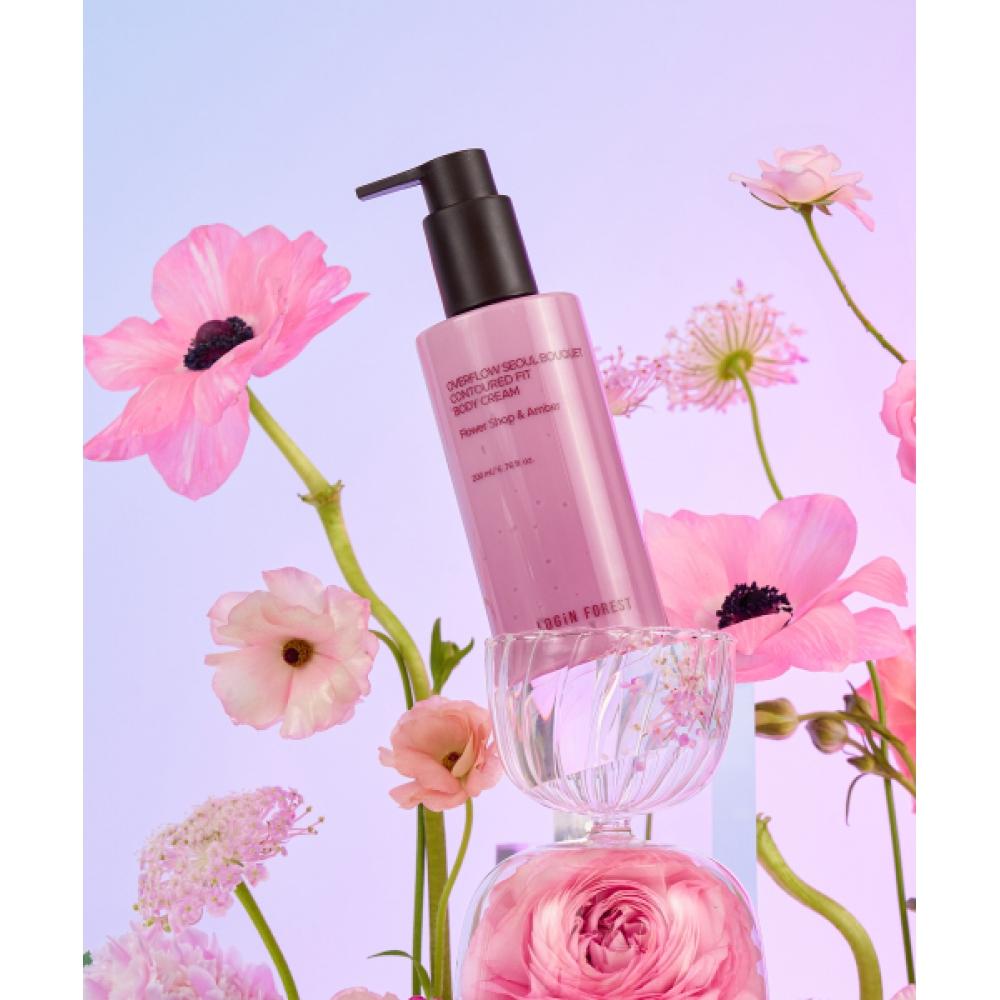 Login Forest Overflow Seoul Bouquet Contoured Fit Body Cream 200ml NONE