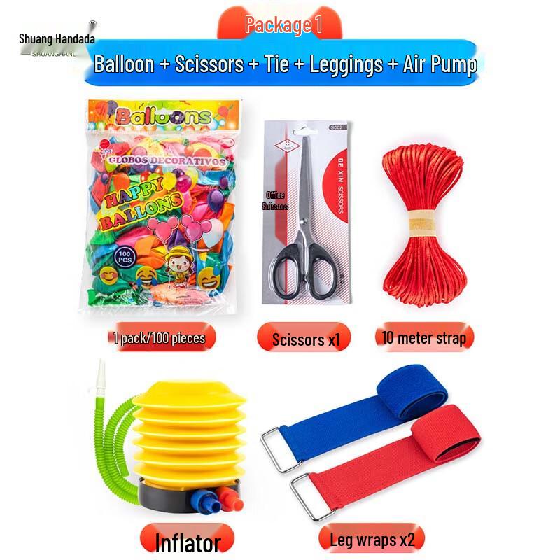 Balloon Stomping Team Building Game Kit