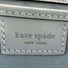Kate Spade Sam Icon Shoulder Bag Handbag Leather Light Blue Women KB1630084 Used