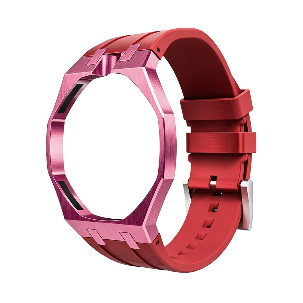 Integrated Luxury Mod Kit for Swatch X AP Royal POP Aluminum Alloy Case+Silicone Strap Pocket Changer To Wristwatch Accessories