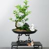 Iron Chain Suspended Flower Pot Metal Flower Container Organizer Accessory for Festival Holiday New Year Party Supplies