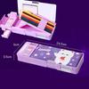 Multi Functional Primary School Cartoon Pencil Case Creative and Cute Double-layer Multifunctional Large Capacity Stationery Box