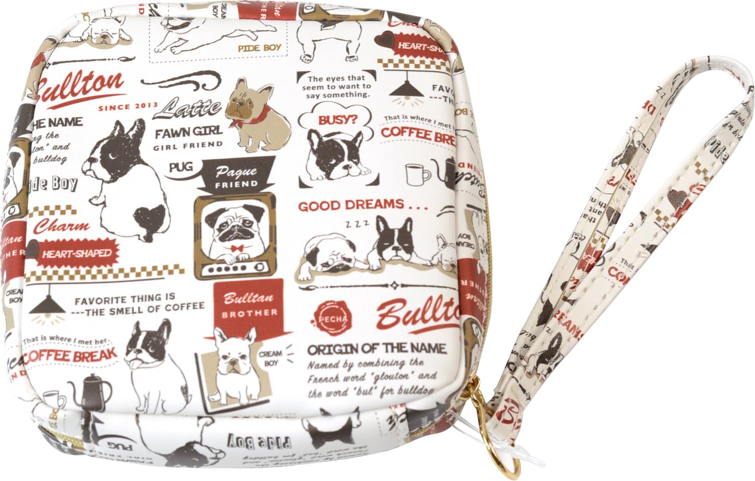

Friends Hill Breton Homies Pouch, Ivory [VW-277-68]