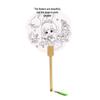 Mid-Autumn Festival DIY Chinese Style Fan - Children's Art Supplies & Kindergarten Gift