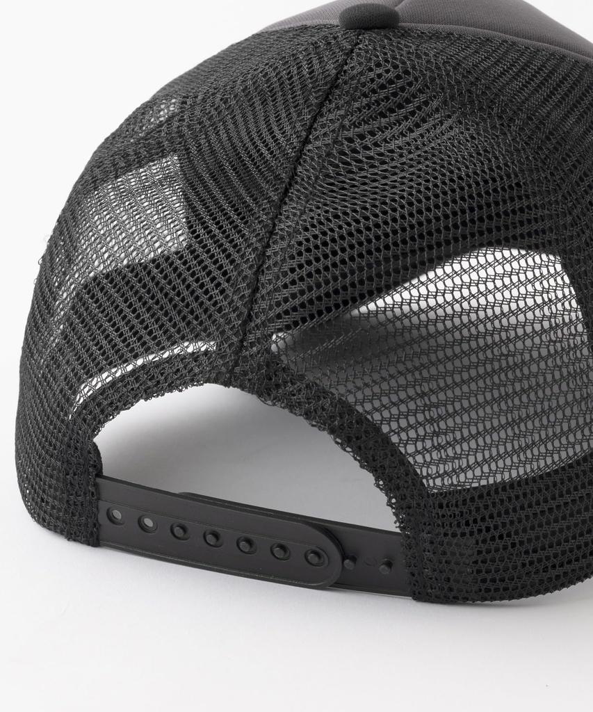 Hibiscus Oval Logo Trucker Cap One Size X-girl (105252051006) Black,