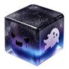 Quetschwürfel Spielzeug Halloween Geist Stress Sensorisches Spielzeug Angstlinderung Langsam aufsteigend Glitzer Kneten für Kinder Erwachsene Mini