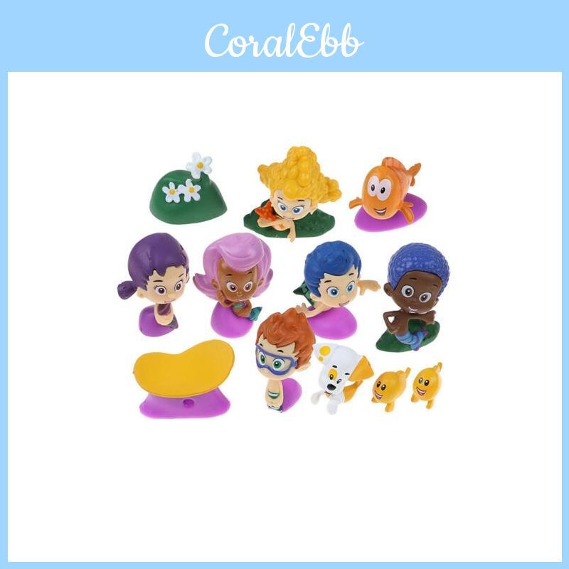 Guppies 12 Figure Set Pvc Toy With Premium Quality And Timeless Design**