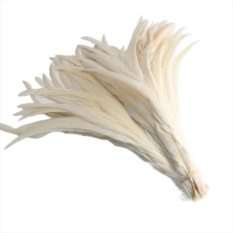 100Pcs/Lot All Sizes Colored Rooster Feathers for Crafts Fly Tying Materials Long Pheasant Carnival Wedding Decoration