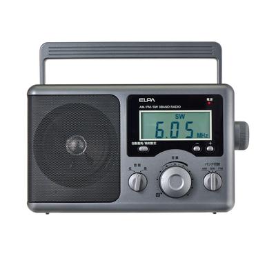ELPA Shortwave LCD Portable Radio ER-H300TL