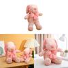 Cartoon Plush Toy With Sakura Butterfly Bow For Kids And Collectors