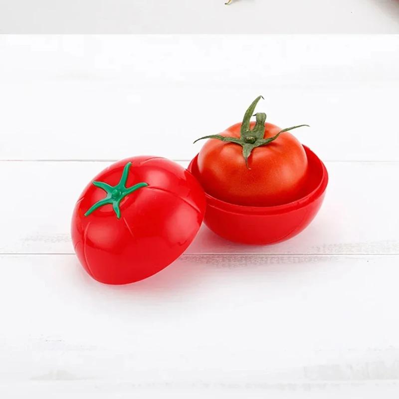 Food Storage Container Onion Green Pepper Garlic Shaped Lemon Fruits Fresh Box Plastic Vegetable Fresh-keeping Boxes