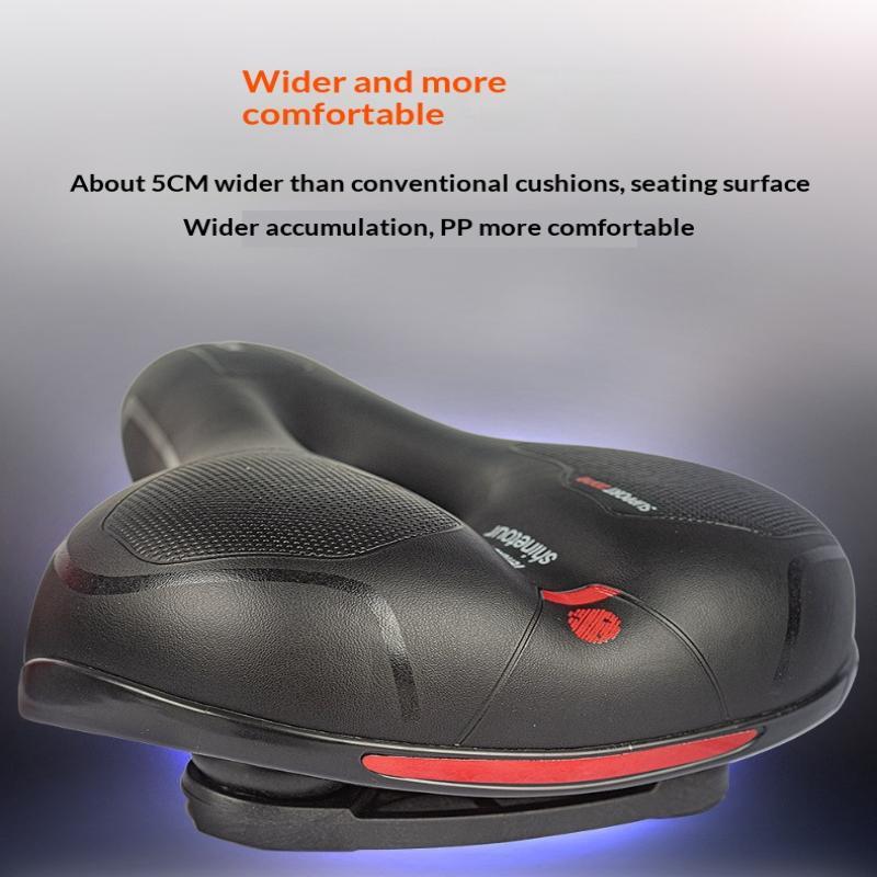 Women'S Men'S Absorbing Bike Seat Comfortable Thickened Super Soft Mountain Bike Seat Universal Bicycle Accessories