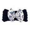 New children's headband headband, printed bow knitted wool headband, baby headgear hair accessories Baby
