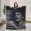 Benson Boone American Singer Blankets Warm Soft Plush Bedding Throws For Couch Bed Airplane Travel Flannel Bedspread Bed Cover