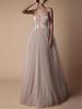 European and American Bridal Wedding Dress Women's New Banquet Suspender Bridesmaid Dress Wedding Dress