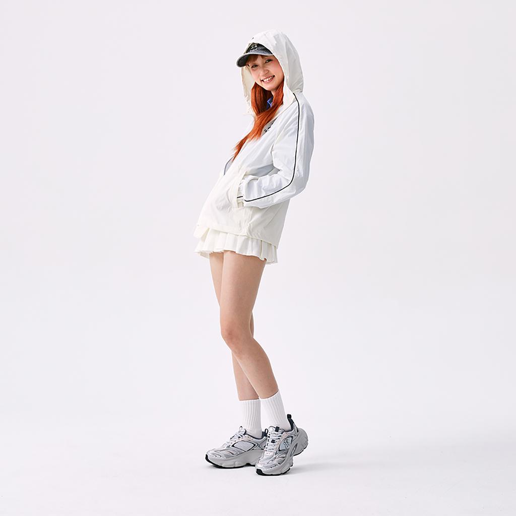 New MLB Preppy Style Collection New York Yankees SS25 Jacket Unisex White 3AWJV0153-50IVS