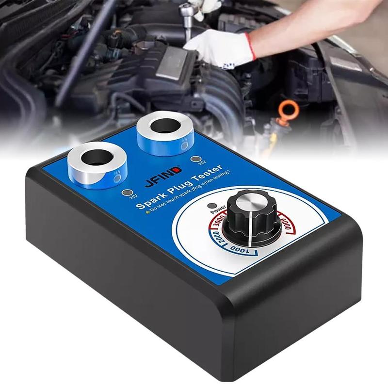 New Car Tester Dual Hole Spark Nozzle Ignition Automotive Tester Uk Accurate Instruments Us Eu Maintenance Syste N2u6