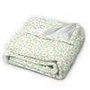 Pastel Daisy Floral Pattern Warm Comfy Blanket  Novelty Camping Throw Blanket Living Room Flannel Bedspread Sofa Bed Cover