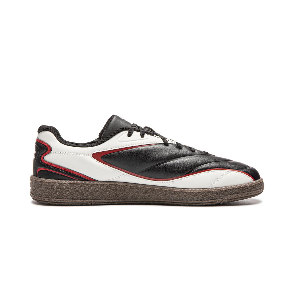 Li Ning YUNCHUAN 2 Slip Resistant, Abrasion Resistant, Lightweight Low top Skateboard Shoes Men's Black White Red AGCW069-2