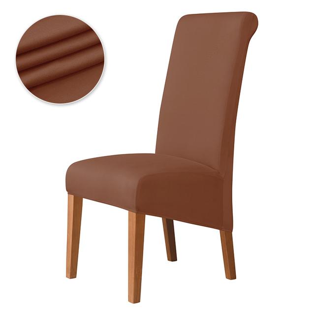 Nordic Abnehmbare Anti-Schmutz Sitz Stuhl Abdeckung Spandex Küche Abdeckung Für Bankett Hochzeit Abendessen Restaurant Moderne Wohnkultur