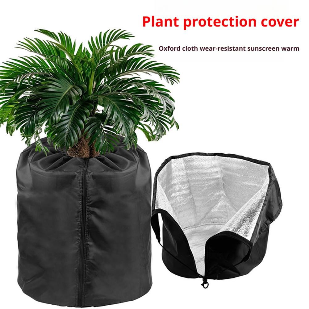 Garden Blanket Reusable Plant Frost Cover - Winter Protection Bag for Trees Palms & Shrubs with Drawstring Cold & Bug Proof