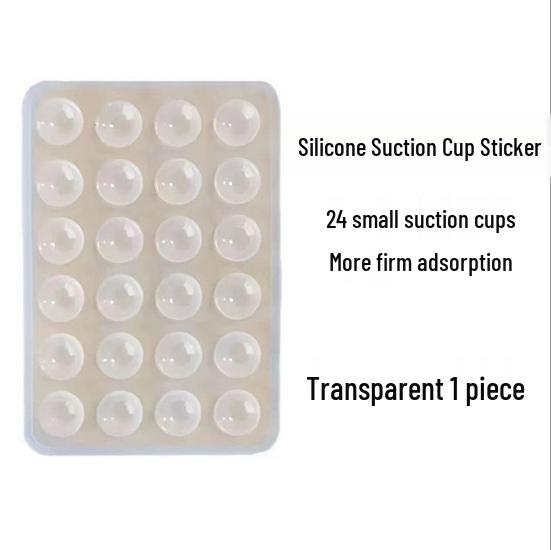 

Многофункциональный нескользящий силиконовый держатель для телефона с 24 мощными присосками