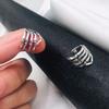 2024 New Fashion Halloween Skull Hand Ear Clip Without Ear Hole Strange Hand Ear Clip Manufacturers Supply Punk Jewelry Ear Clip