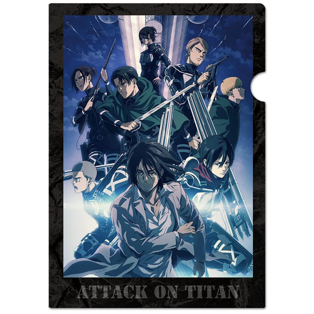 Attack On Titan Clear File W Visual 2nd [Key Edition]