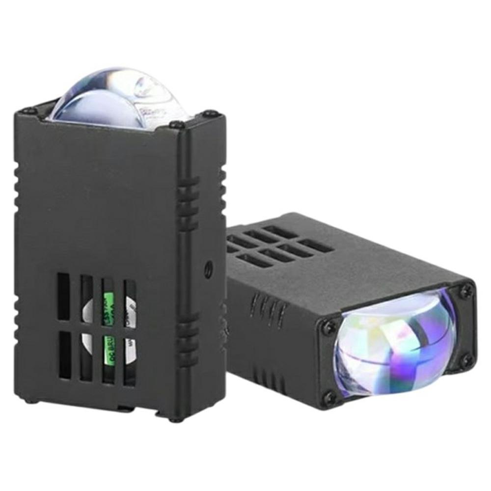 

V82 1Pc High Low Beam Motorcycle LED Headlight with Cooling Fan IP68 Waterproof Car Auxiliary Lamp A