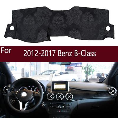 Pro rok 2012-2017 Benz B-Class W246 W242 200 180 Dashmat Kryt přístrojové desky Izolace opalovacího krému Ochranná podložka Kobercové ozdoby