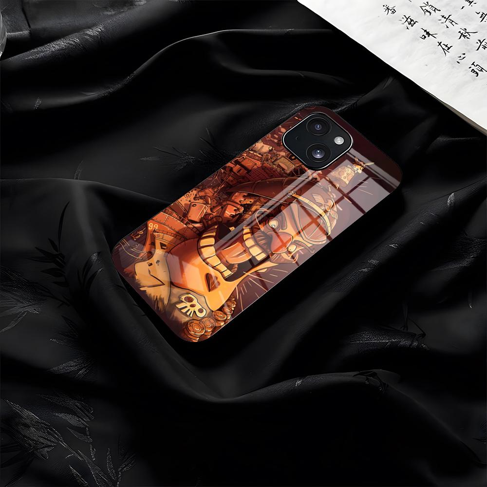 

P-Psychonauts-S Phone Case For IPhone 17 Pro Max 16 15 14 Pro Max 13 11 Plus Glass Cover iPhone17