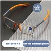 +1.00+1.50+2.00+2.50+3.00+3.50+4.00 TR90 Sports Anti-blue Light Rectangular Reading Glasses Anti-drop Anti-slip Glasses