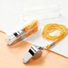 Whistle for Coaches, 1/5/10PCS Metal Whistles for Adults with Lanyard, Loud Sport Whistle for Referee Teacher Police Soccer Gym