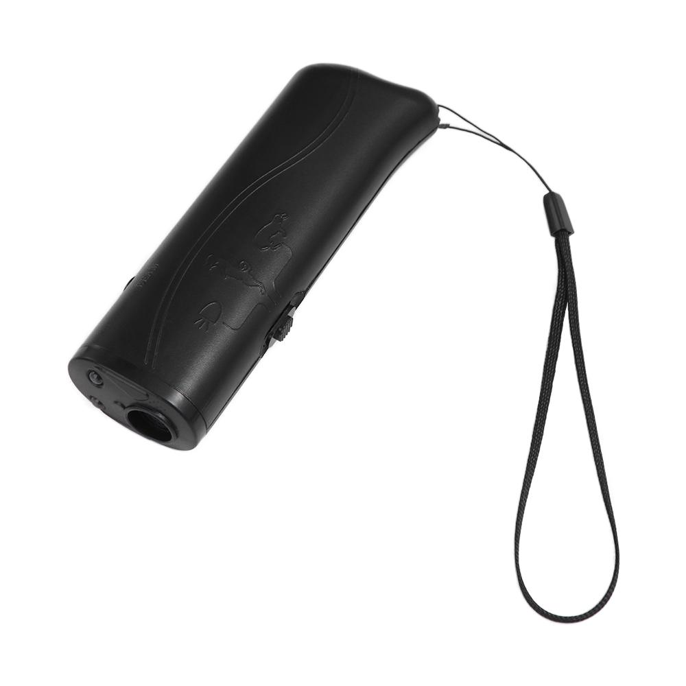 

Оборудование для дрессировки собак Strongen Pet, ультразвуковой отпугиватель, 3 в 1, устройство для управления и тренировки, препятствующее лаю, отпугивающие средства чёрный