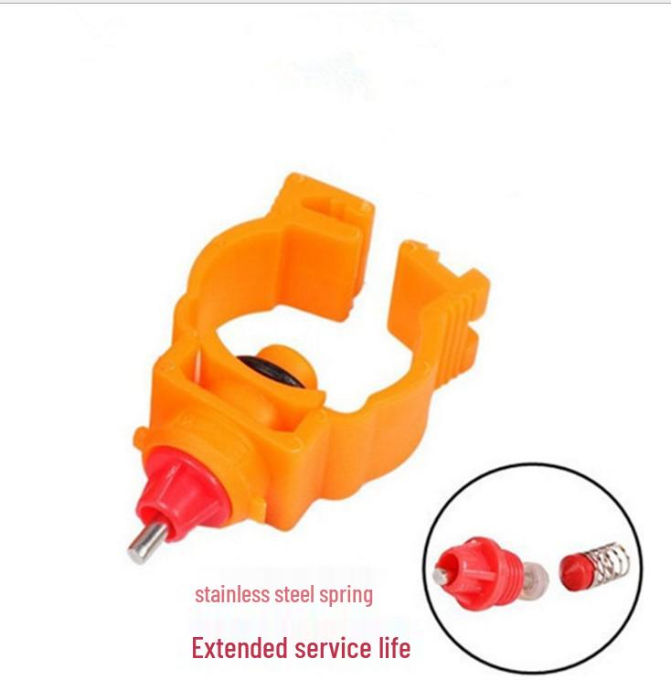 Tavuk Meme Tip İçme Aparatı - Kümes Hayvancılığı İçin Bahar Kartı Tasarımı