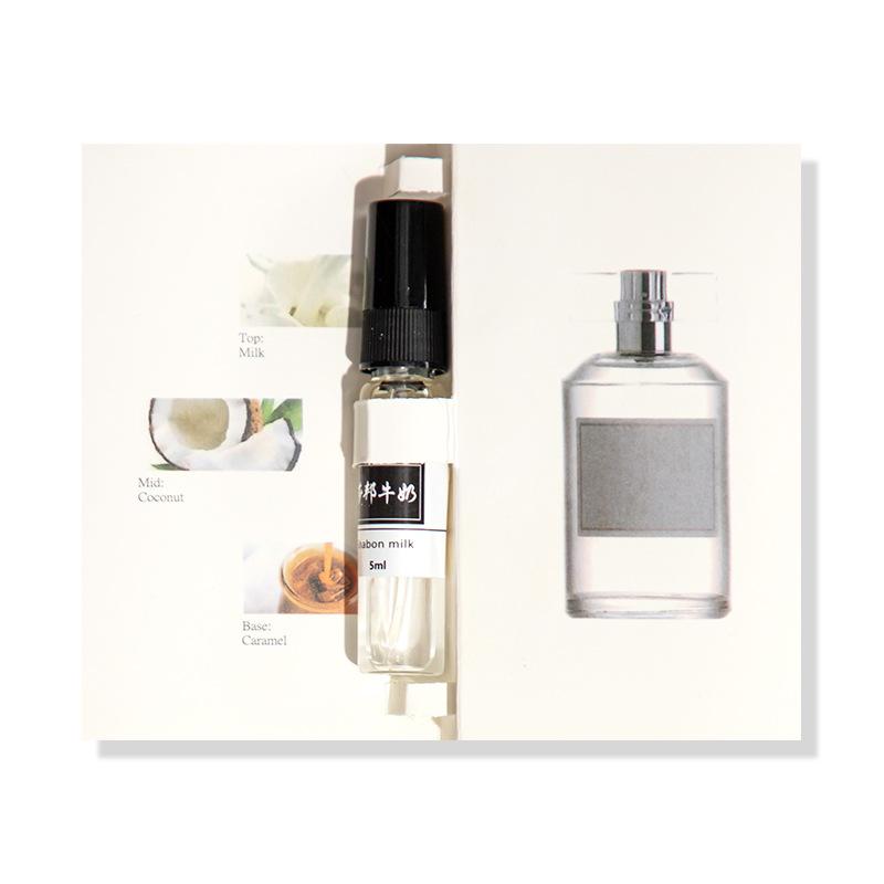 Niche Version Perfume Sample Men and Women Haute Couture Replica Card Test Tube Durable Trial Pack