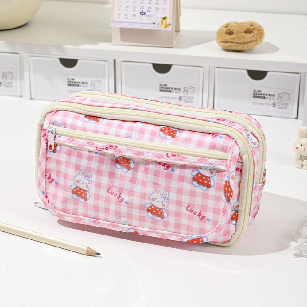 Aesthetic Cute Animal Pencil Bag Good Looking Stationery Storage Bag  Student