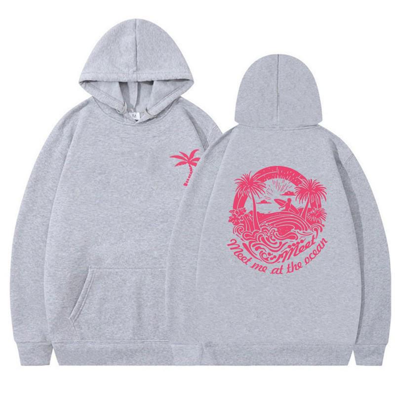 Plus Size Women's Retro Hip Hop Hoodie - Street Style Letter Print, Loose Fit, Autumn/Winter Fashion