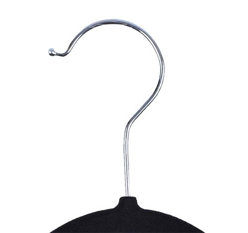Velvet Hanger Roxi Set 20 Pieces Black