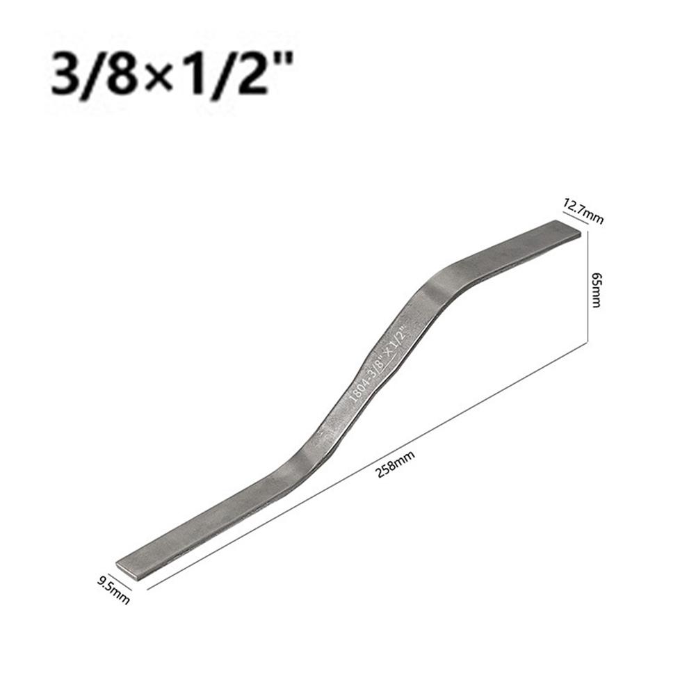 Tile Installation Brick Jointer Grout Pressing Tool Dual Flat Head Grout Tool Stainless Steel Tool 3 8 x1 4 Easy Portability