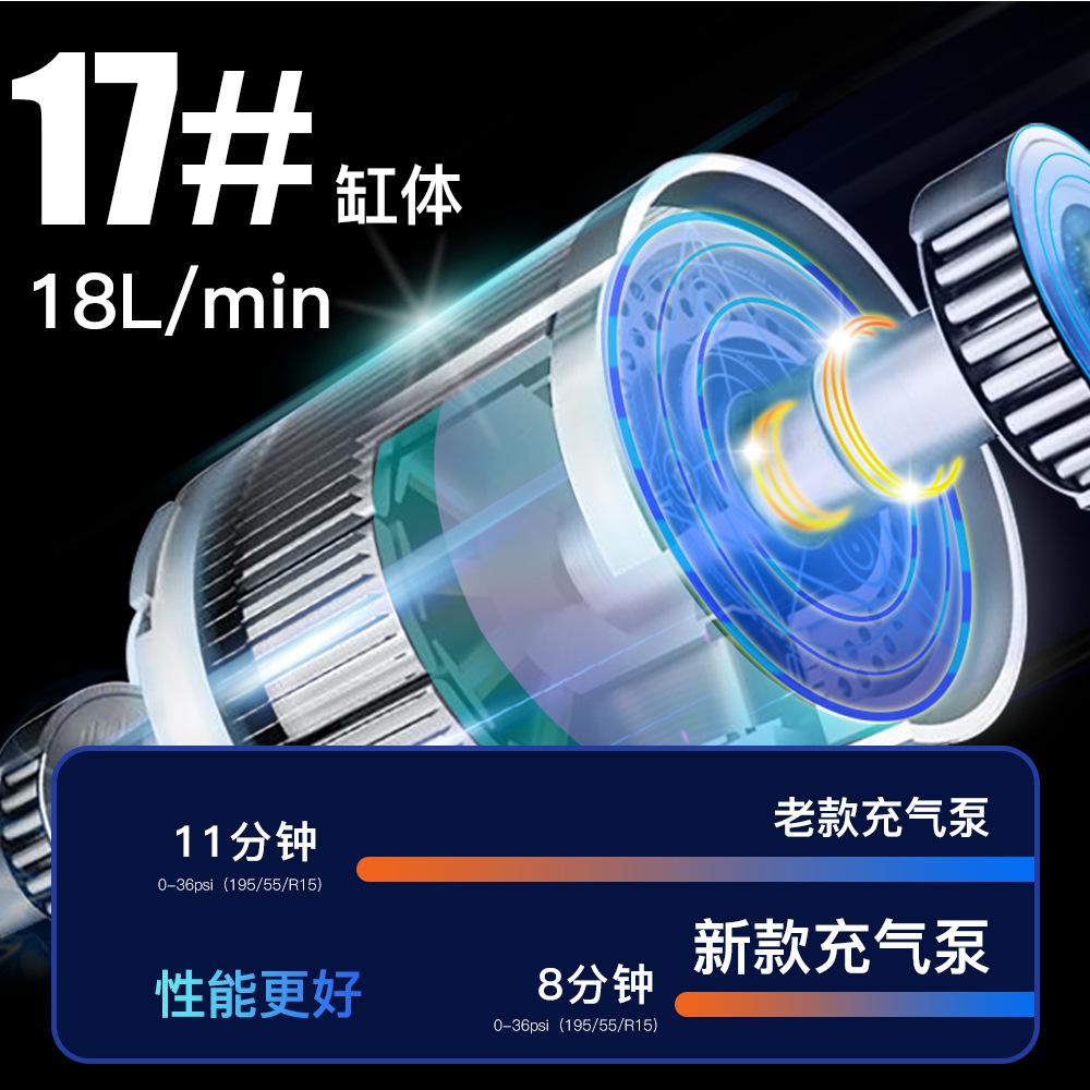 Hot Selling Wireless Bicycle Car Air Pump Smart Car Bicycle Tire Electric Air Pump